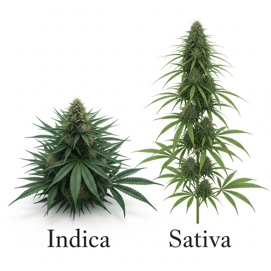Indica or Sativa: What's the Difference and Where Did They Come From?