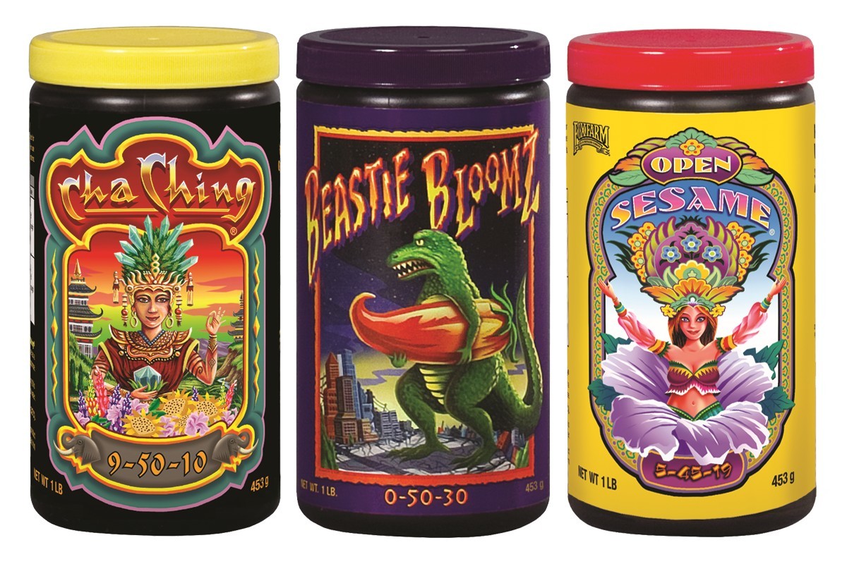 SOLUBLE TRIO-PACK CHA CHING BEASTIE BLOOMZ OPEN