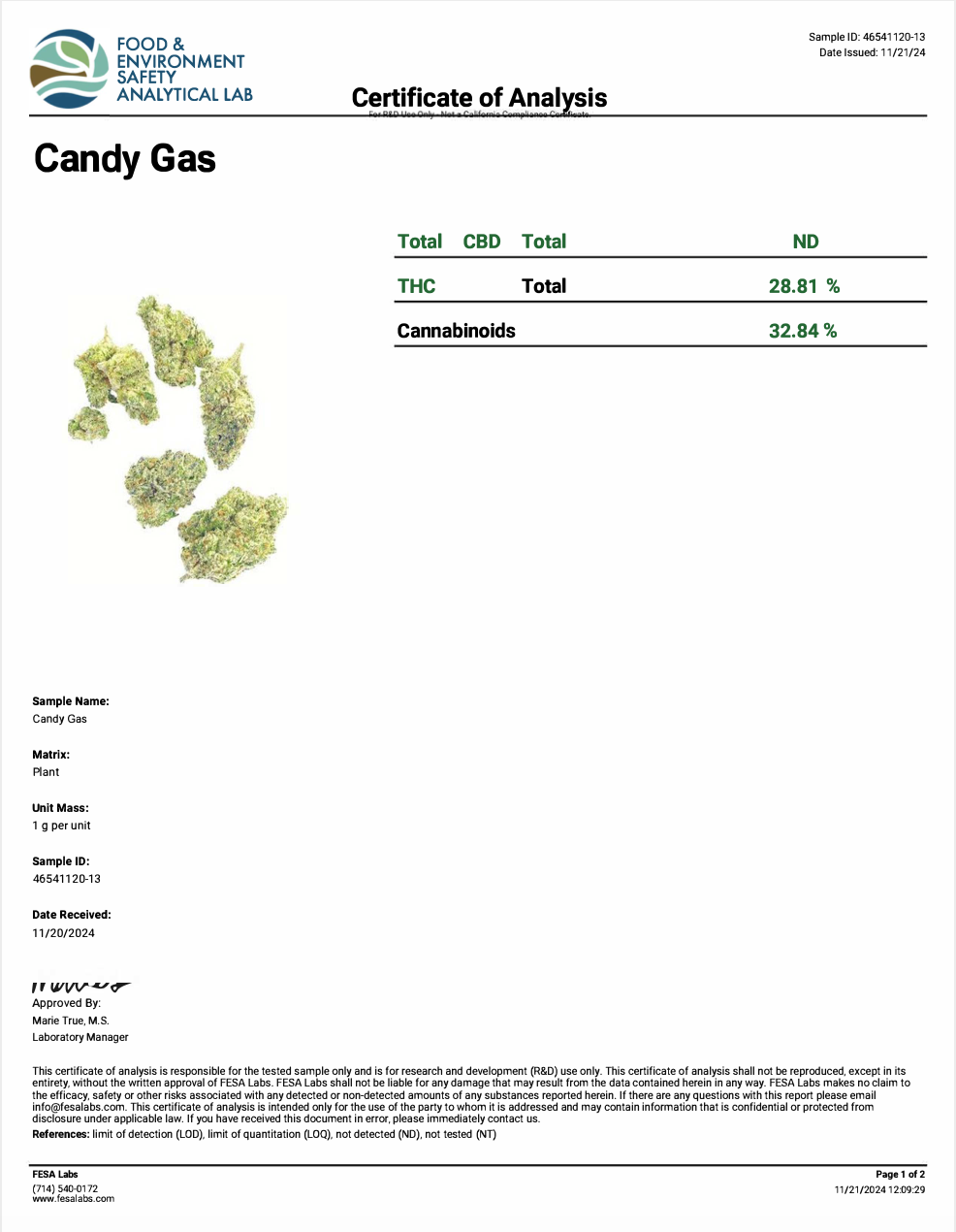 CANDY GAS THCA FLOWER