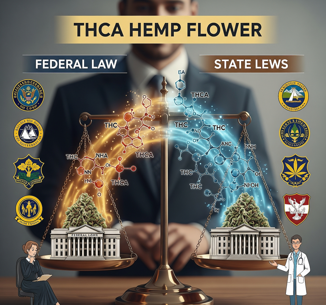 The Shifting Sands of Legality: Understanding THCA Hemp Flower