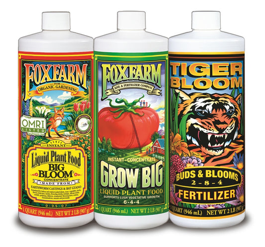 BIG BLOOM GROW BIG TIGERBLOOM QUART TRIO PACK